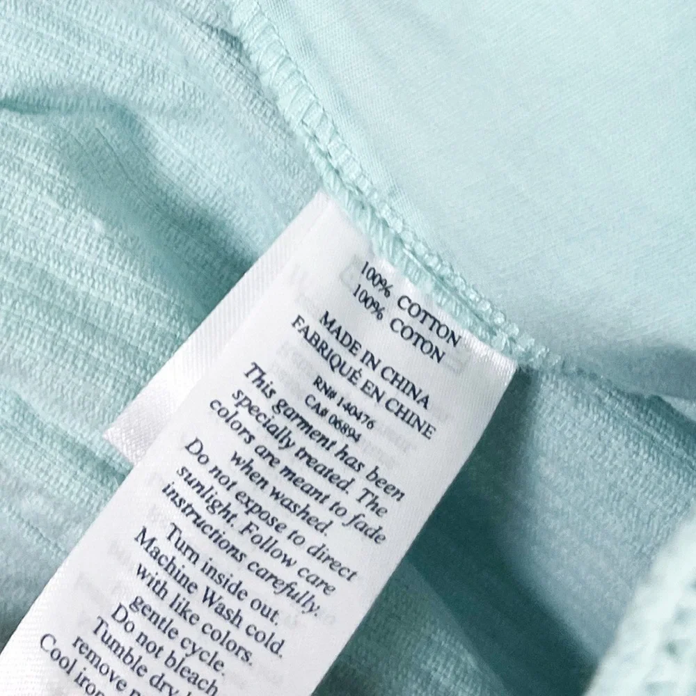 NWT Faherty Sleepaway Corduroy Shorts in Mist Blue